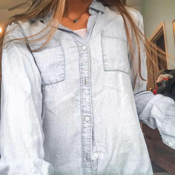 WORN ONCE thread and supply button up - Picture 1 of 4